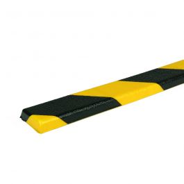 PRS-suoja tasaille pinnoille, malli 44 - keltainen/musta - 1 metri