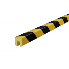 Knuffi reunapuskuri, tyyppi G - keltainen/musta - 5 metri