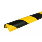PRS-suoja putkiin, malli 5 - keltainen/musta - 1 metri