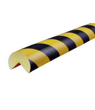 Knuffi kulmapuskuri, tyyppi A+ - keltainen/musta - 3 metri