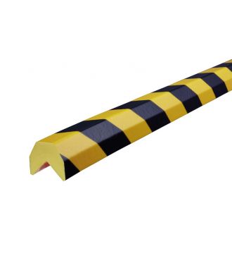 Knuffi kulmapuskuri, tyyppi AA - keltainen/musta - 5 metri